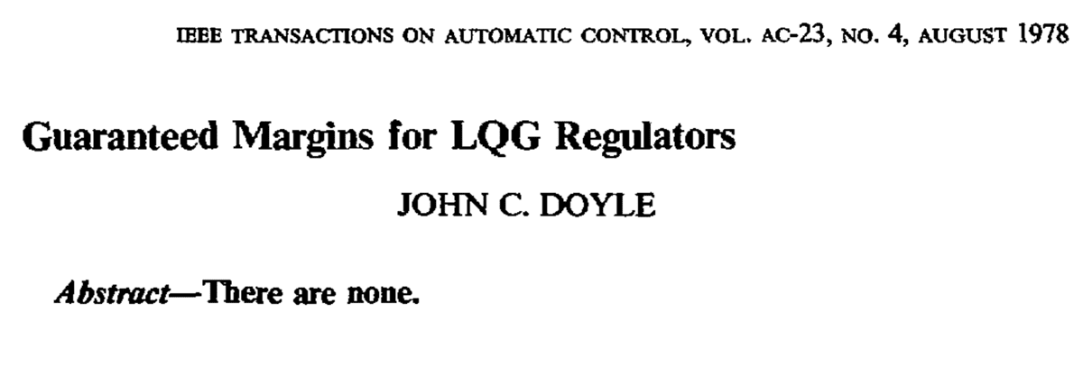 Paper with three word abstract